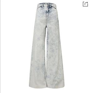Dorothee Schumacher Acid Wash High Waisted Jeans
